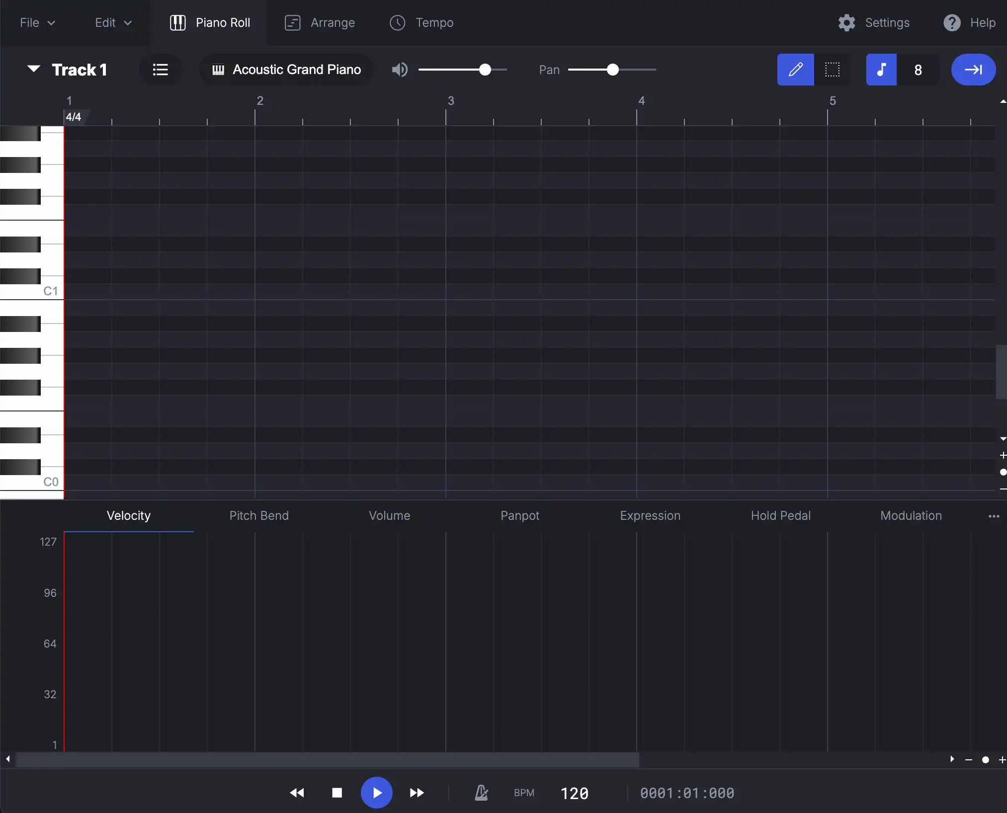 MIDI Editor